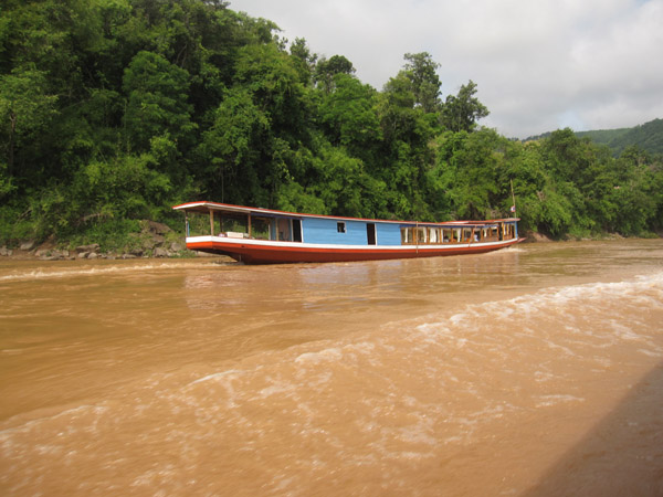 Boating the Mekong River