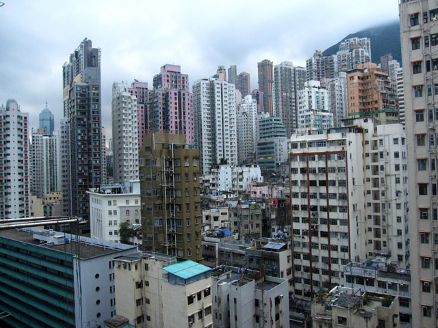 Hong Kong View from Window