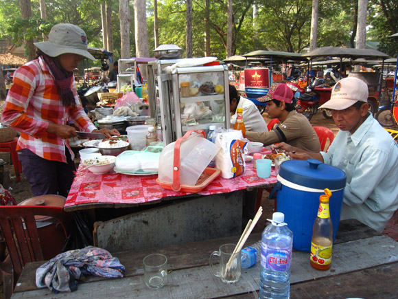 Food at Angkor Wat