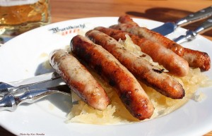 German bratwurst sausages
