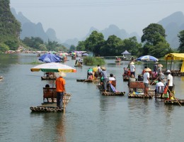 Bamboo Rafting