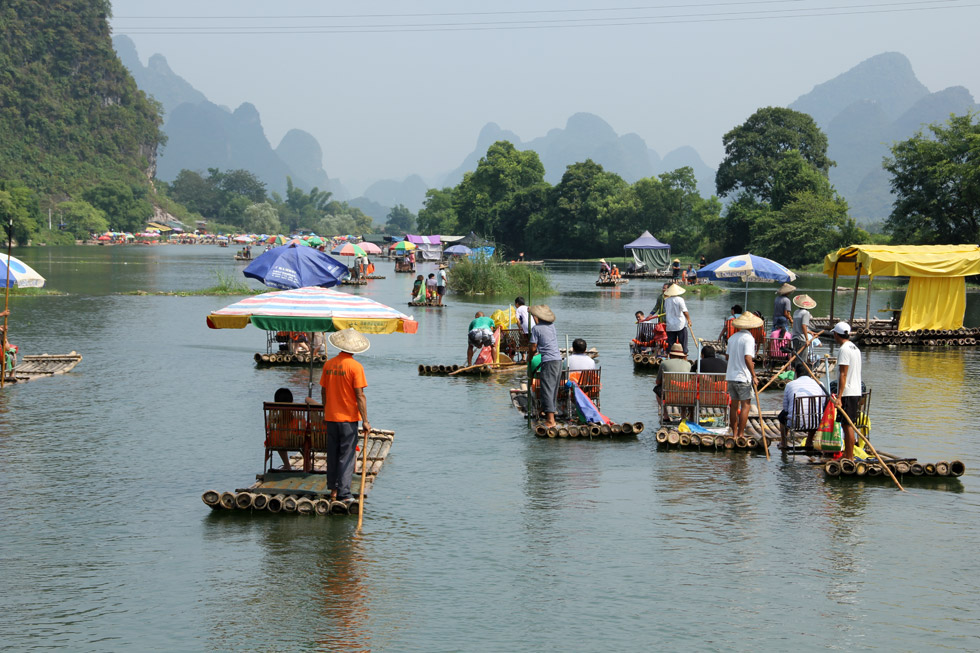 Bamboo Rafting