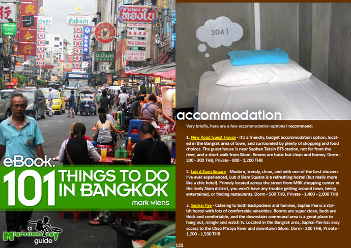 bangkok 101 guide eBook: 101 Things To Do In Bangkok