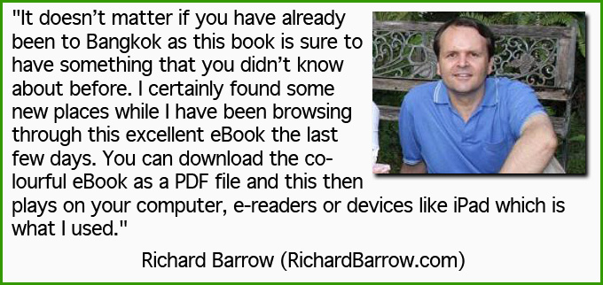 richard barrow eBook: 101 Things To Do In Bangkok