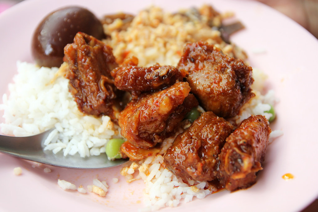 Thai curry and rice