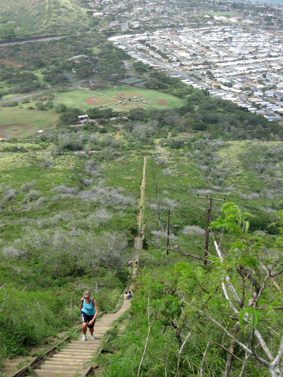 Koko Head Crater Hike, Honolulu, Hawaii