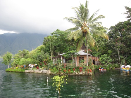 Amazing Lake Toba in Sumatra