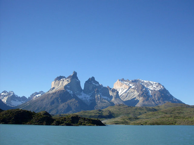 Glimpse of Torres Del Paine