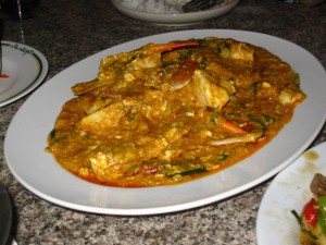 thai curry crab