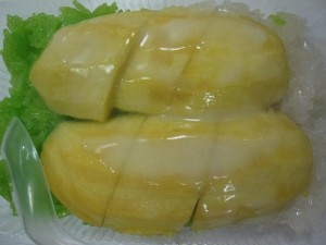 thai sticky rice and mango