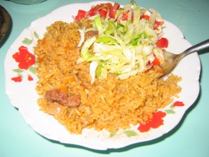 Ghana style Jollof Rice