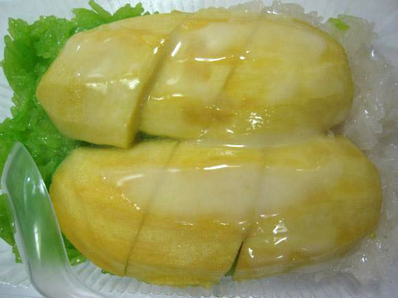 sticky rice mango