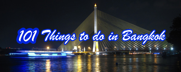 101 Things To Do In Bangkok Thailand