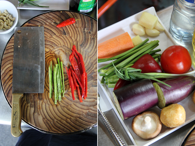 Cooking Chinese Food At The Yangshuo Cooking School