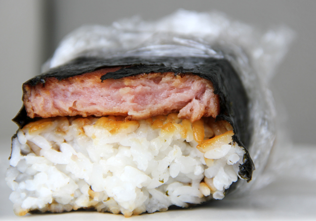 Spam Musubi in Hawaii