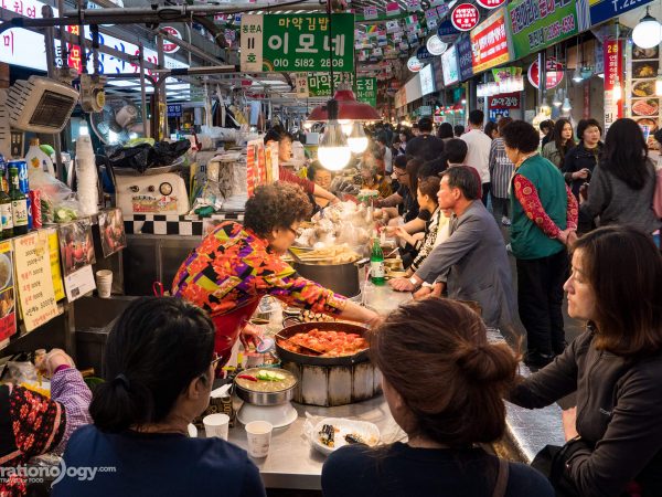 food at Gwangjang Market