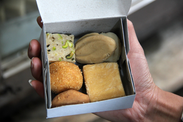 Indian desserts in Varanasi