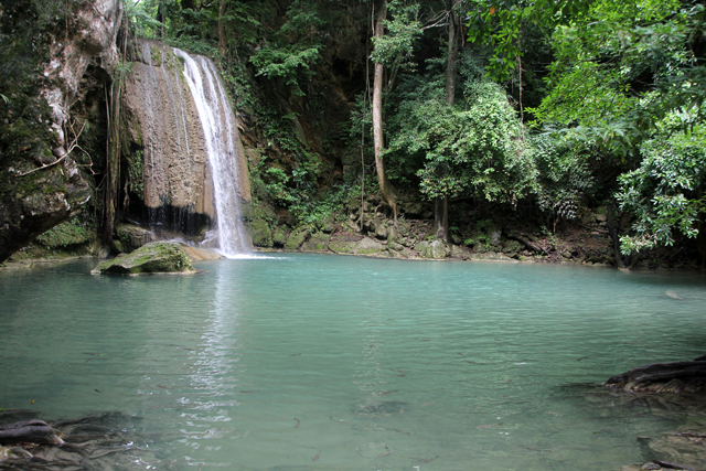 3rd level of Erawan Waterfall