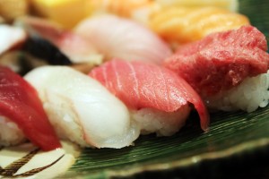 Sushi in Tokyo