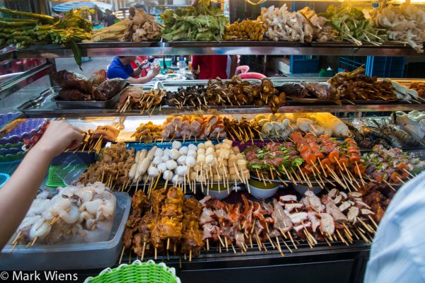 Myanmar Barbecue on 19th Street Yangon, Chinatown