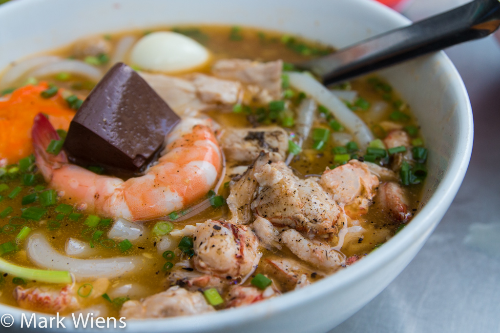 Vietnamese banh canh cua