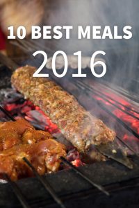 Discover 10 of the best travel food meals of 2016!
