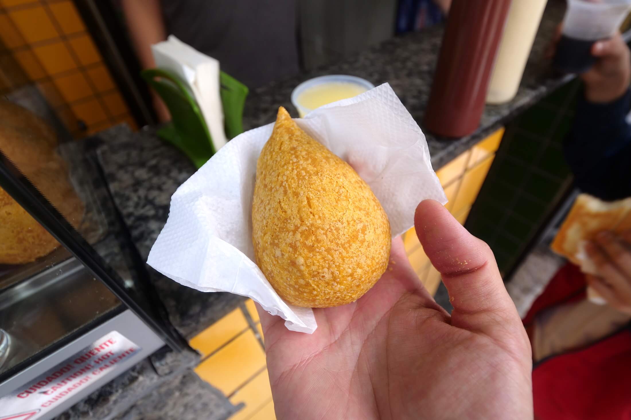 These tear drop little morsels of warm gooey goodness may be the thing you miss most about Brazil