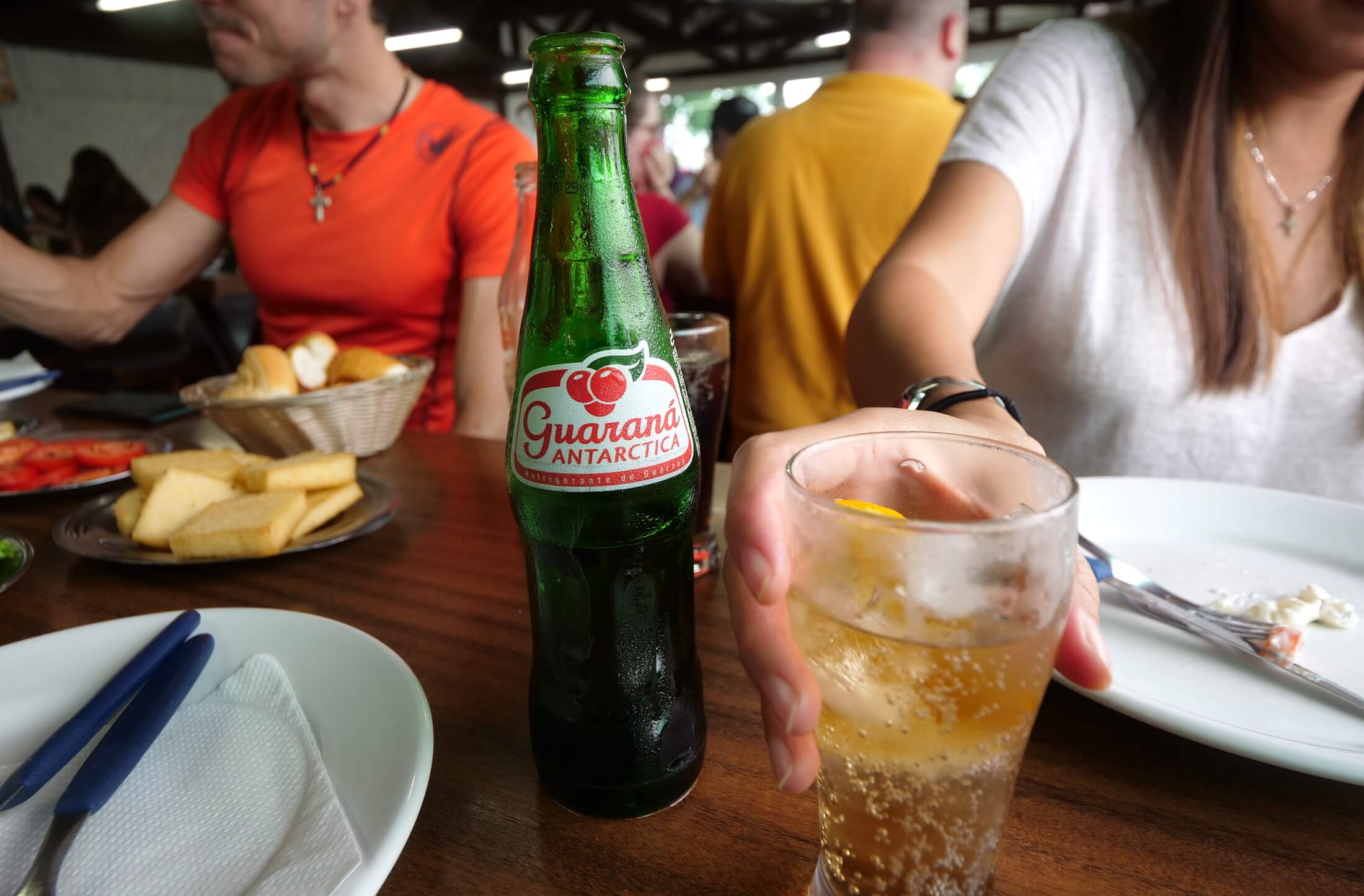 Try this Guarana Soft Drink, sweet, crisp, and refreshing.