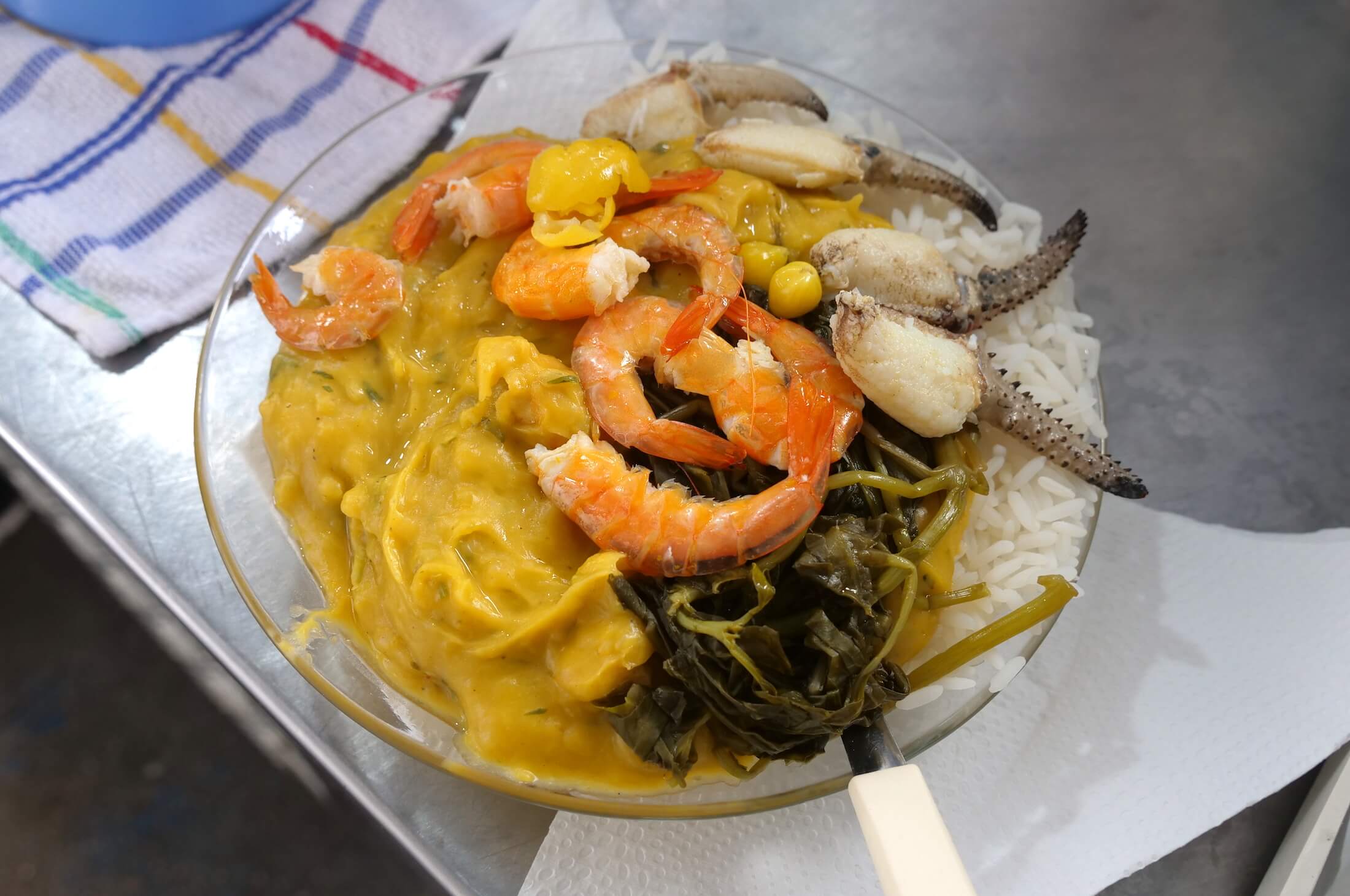 More than just Tacacá, this restaurant also serves Manicoba and an amazing version of Vatapá, complete with crab lollipop claws