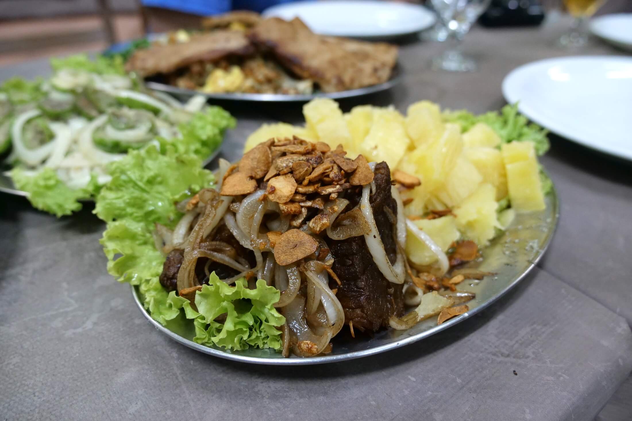 No end to the delicious possibilities when combining the simple staples of Brazil's favorite foods - meat, beans, and starch