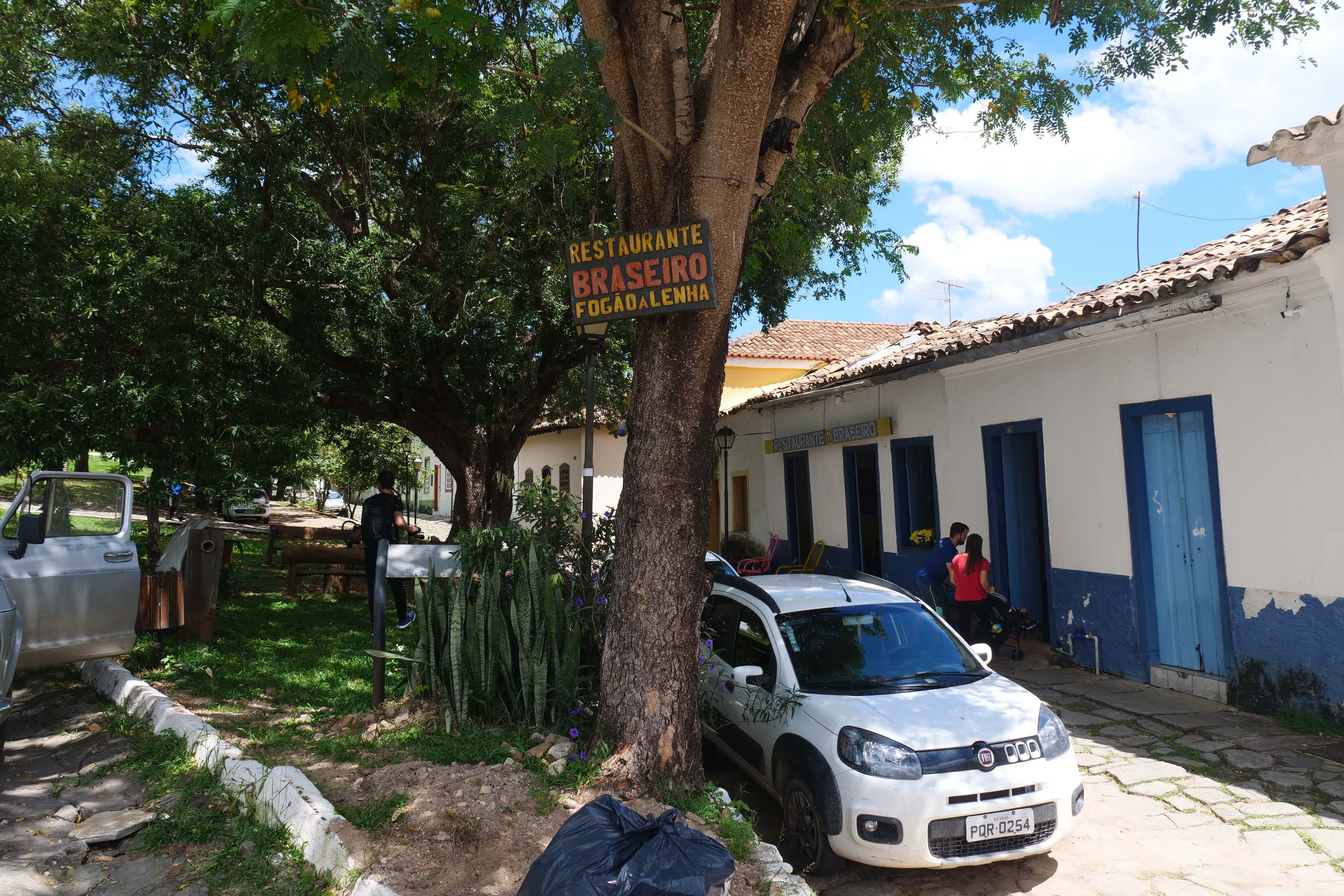 Restaurante Braseiro in Goias town serves a lunch of traditional Central Brazilian foods