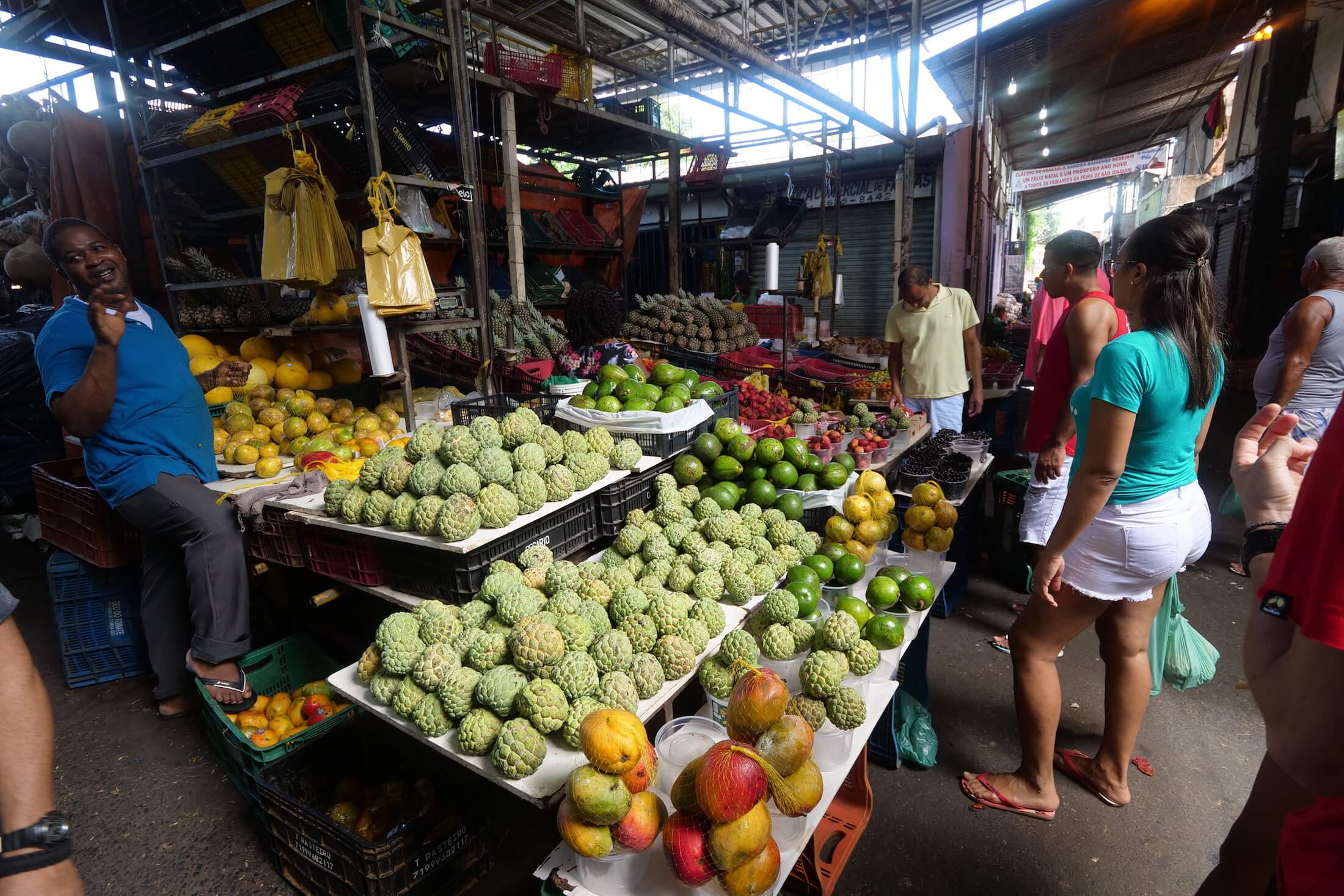 Buy some local fruit, and maybe even learn about some fruits you have never had before