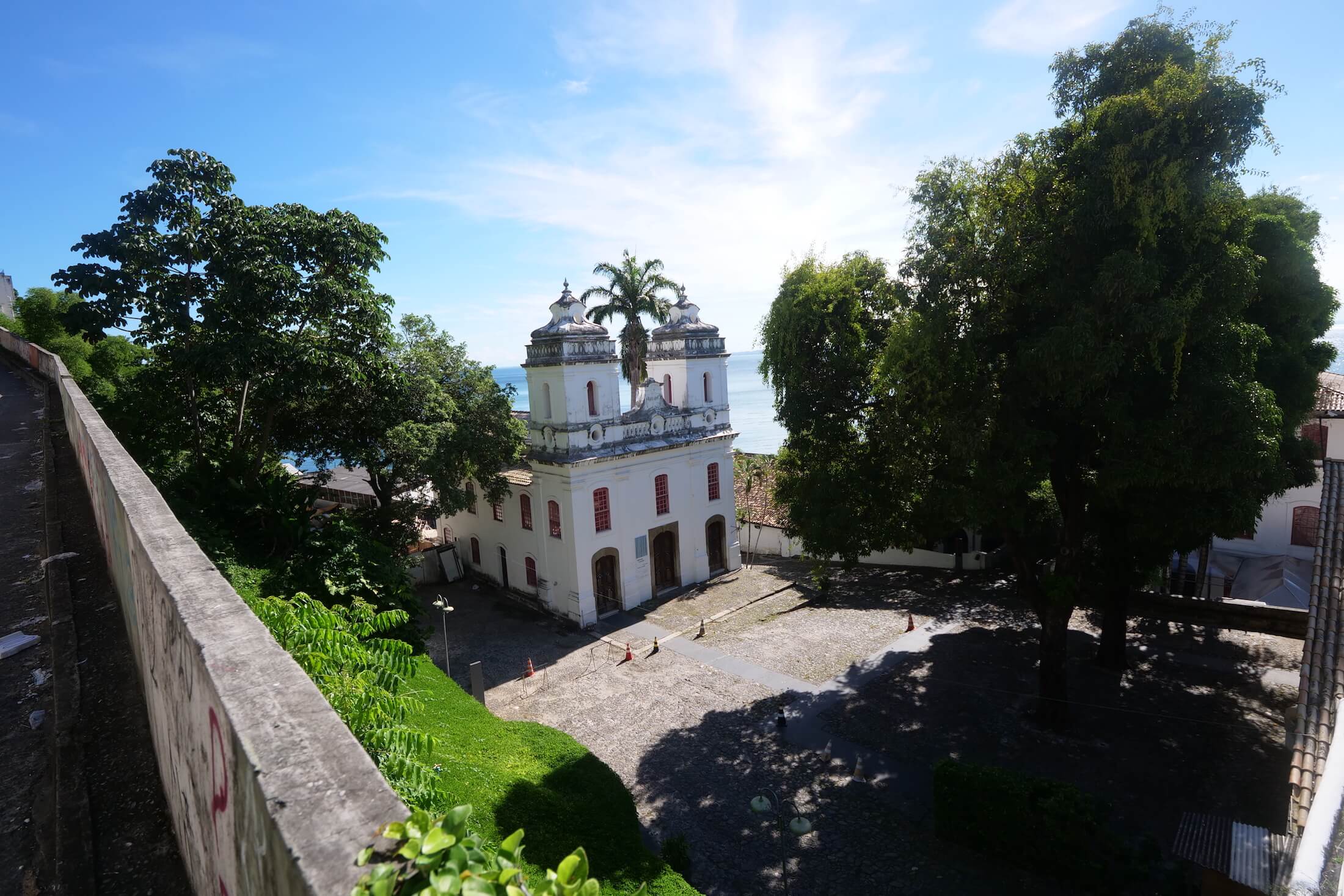 Amazing architecture mixes with gorgeous nature - the Solar do Unhão has a magical view