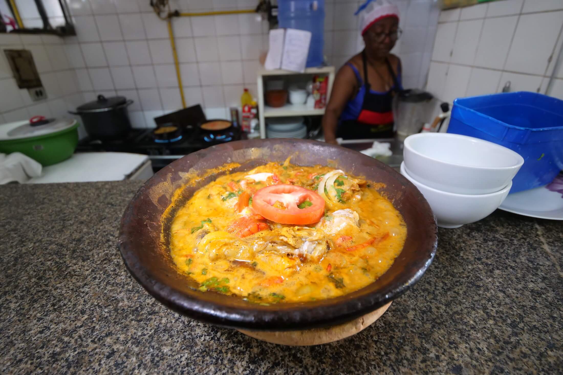 Amazing examples of the best local food in Salvador can be found even in tourist areas