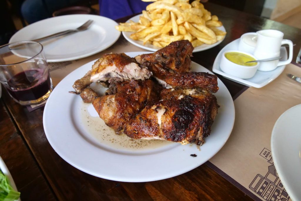 Pollo A La Brasa Peruvian Grilled Chicken At Don Titos Lima Peru 9053