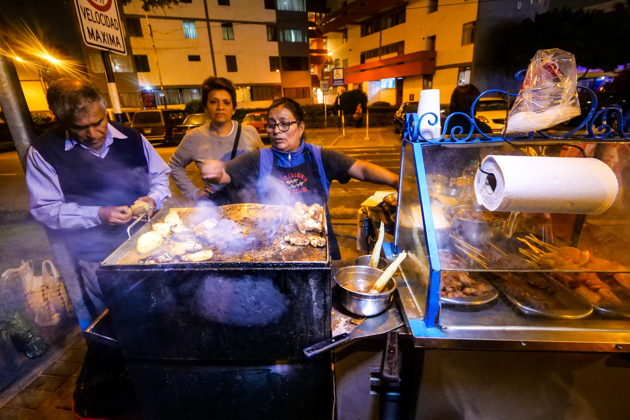 These Beef Skewers are a treasure of Miraflores (part of Lima, in Peru)