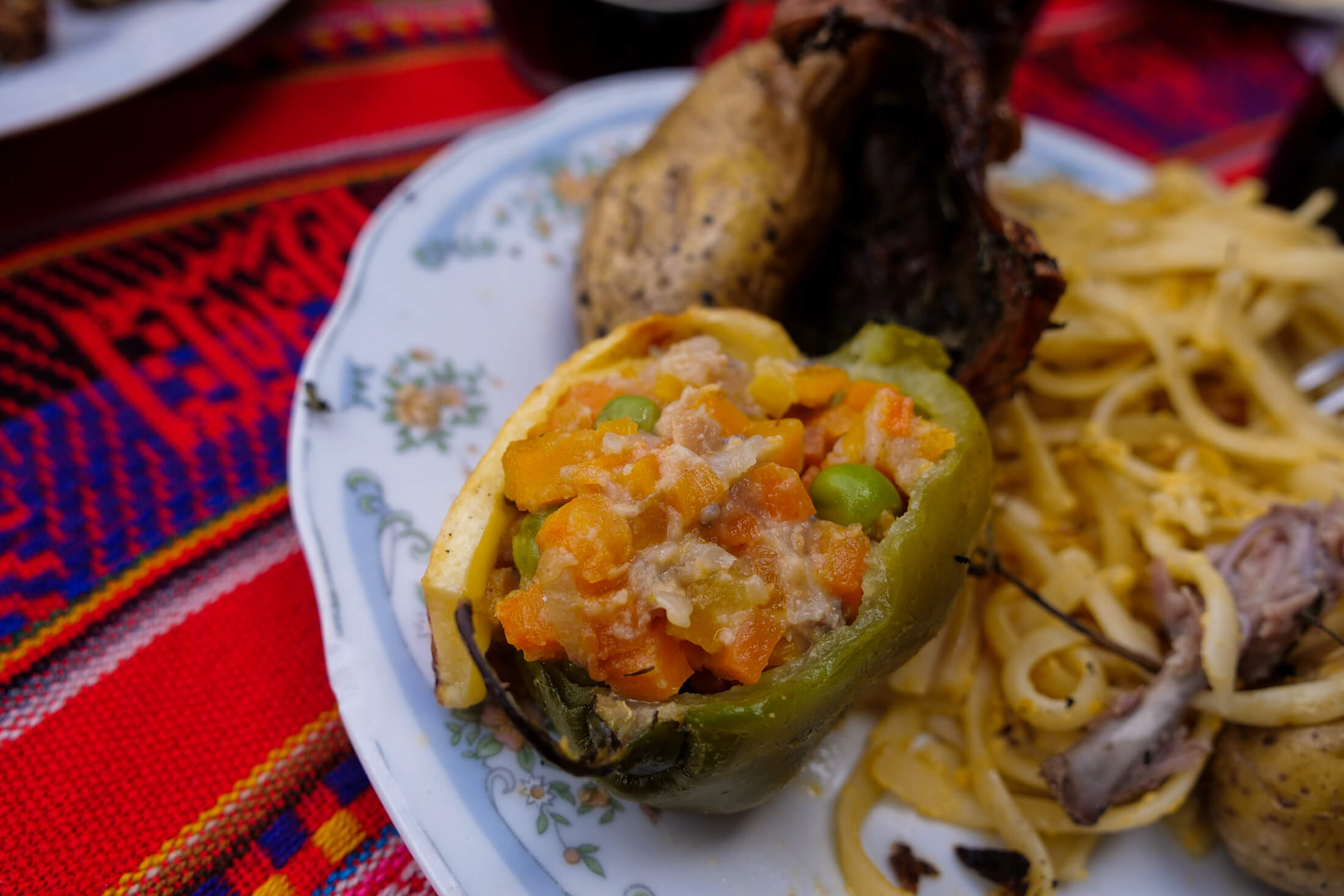 Rocoto Rellenos, stuffed peppers, a food you NEED to have with cuy