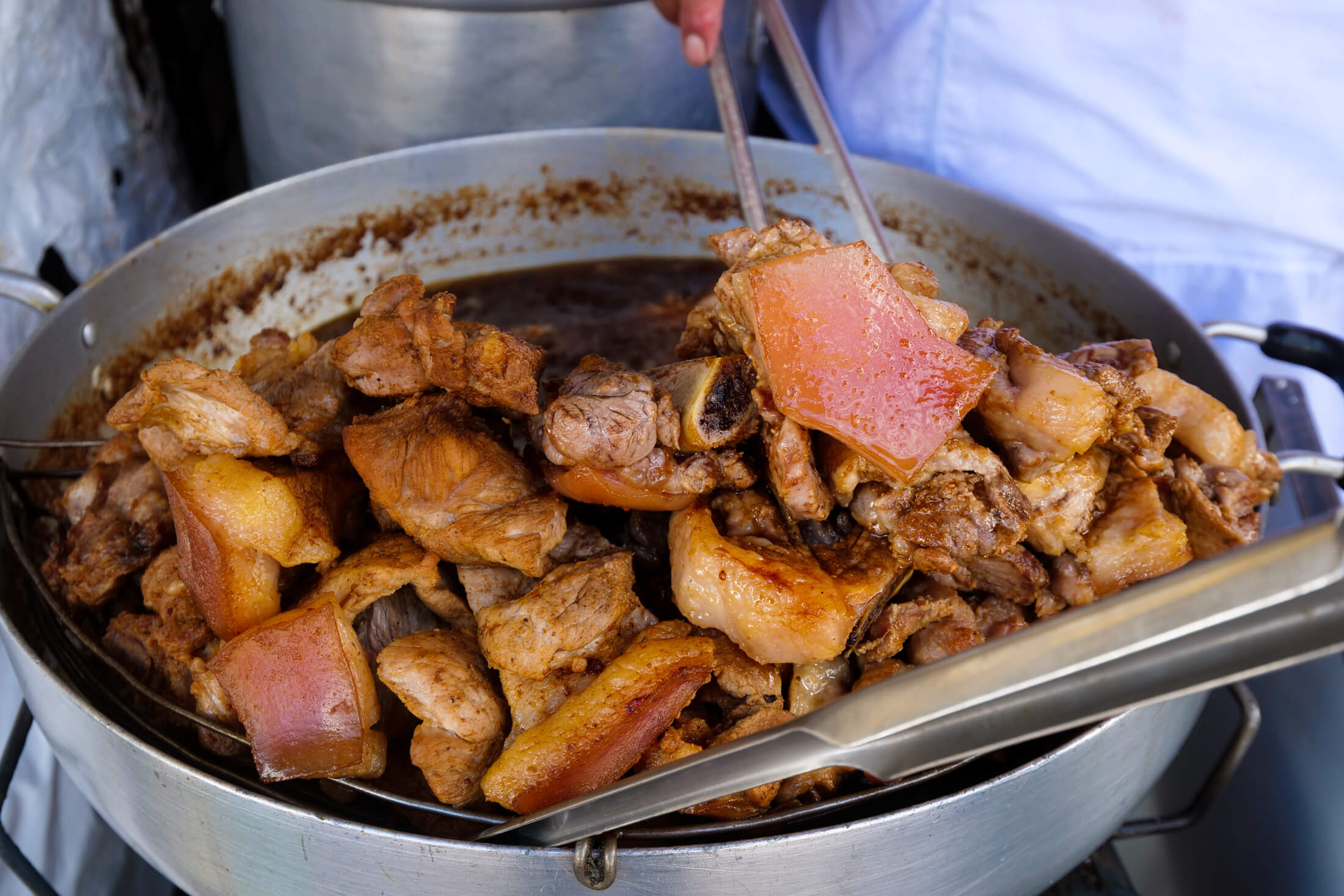 Chicharrone in Cusco, This chef has a A True Understanding of Pig, and all its possibilities...