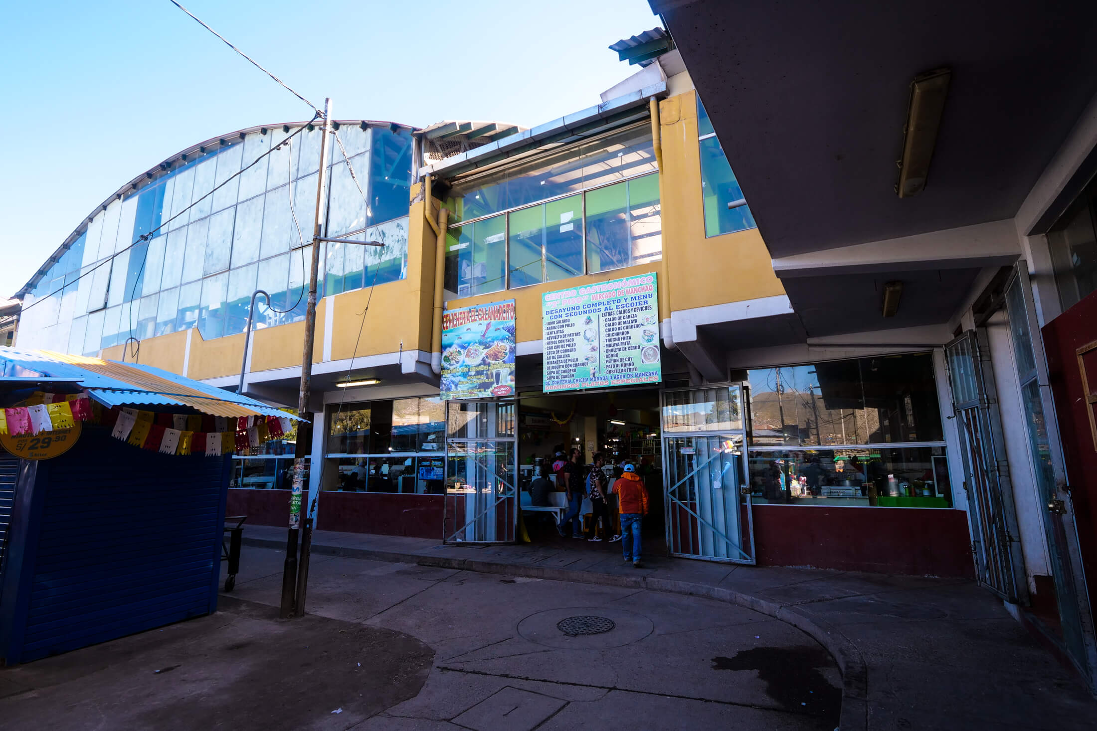 Wanchaq market in Cusco is a great place for eating Chairo