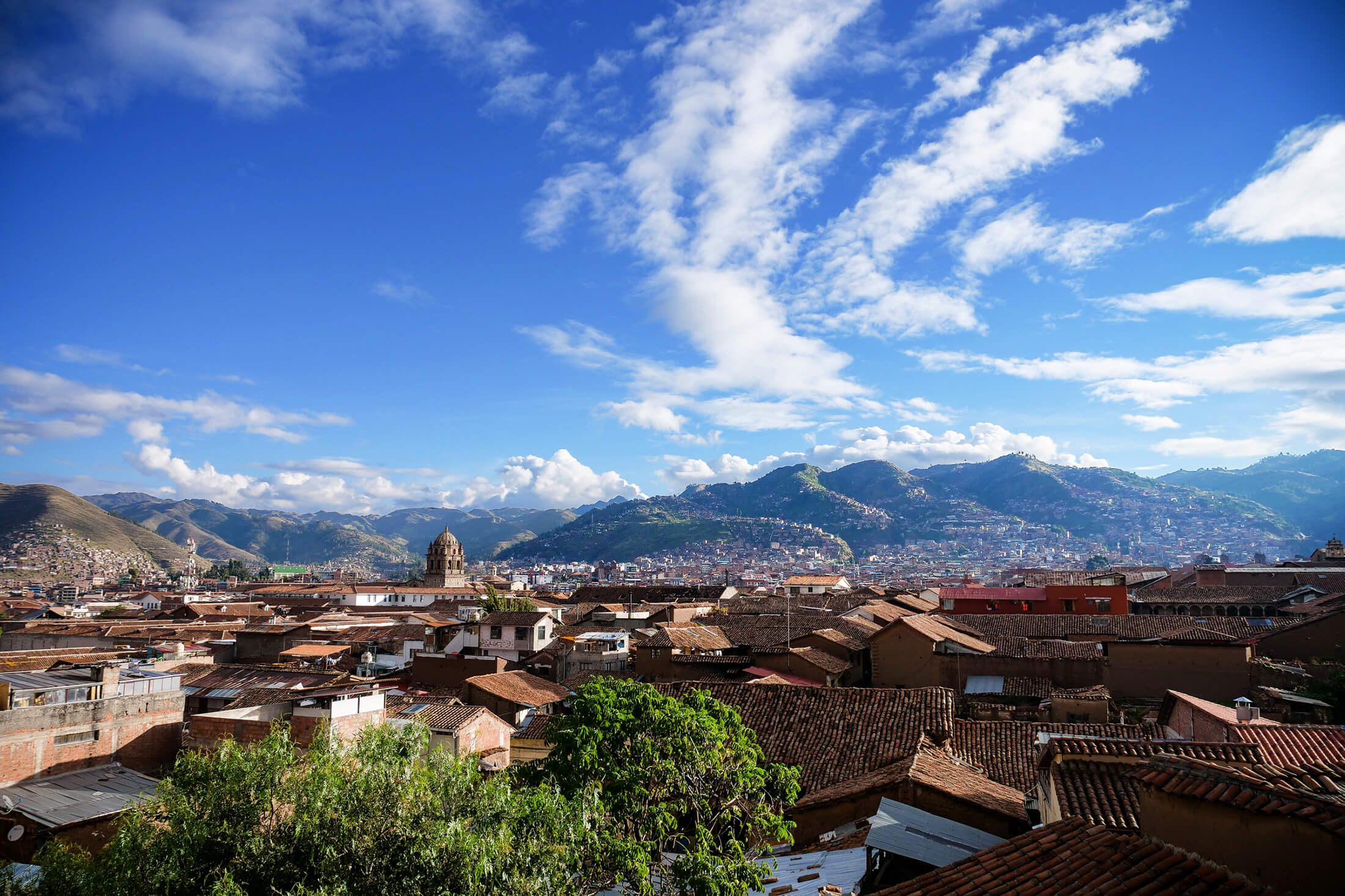 Cusco, A large city in Peru, and the historic Incan capital