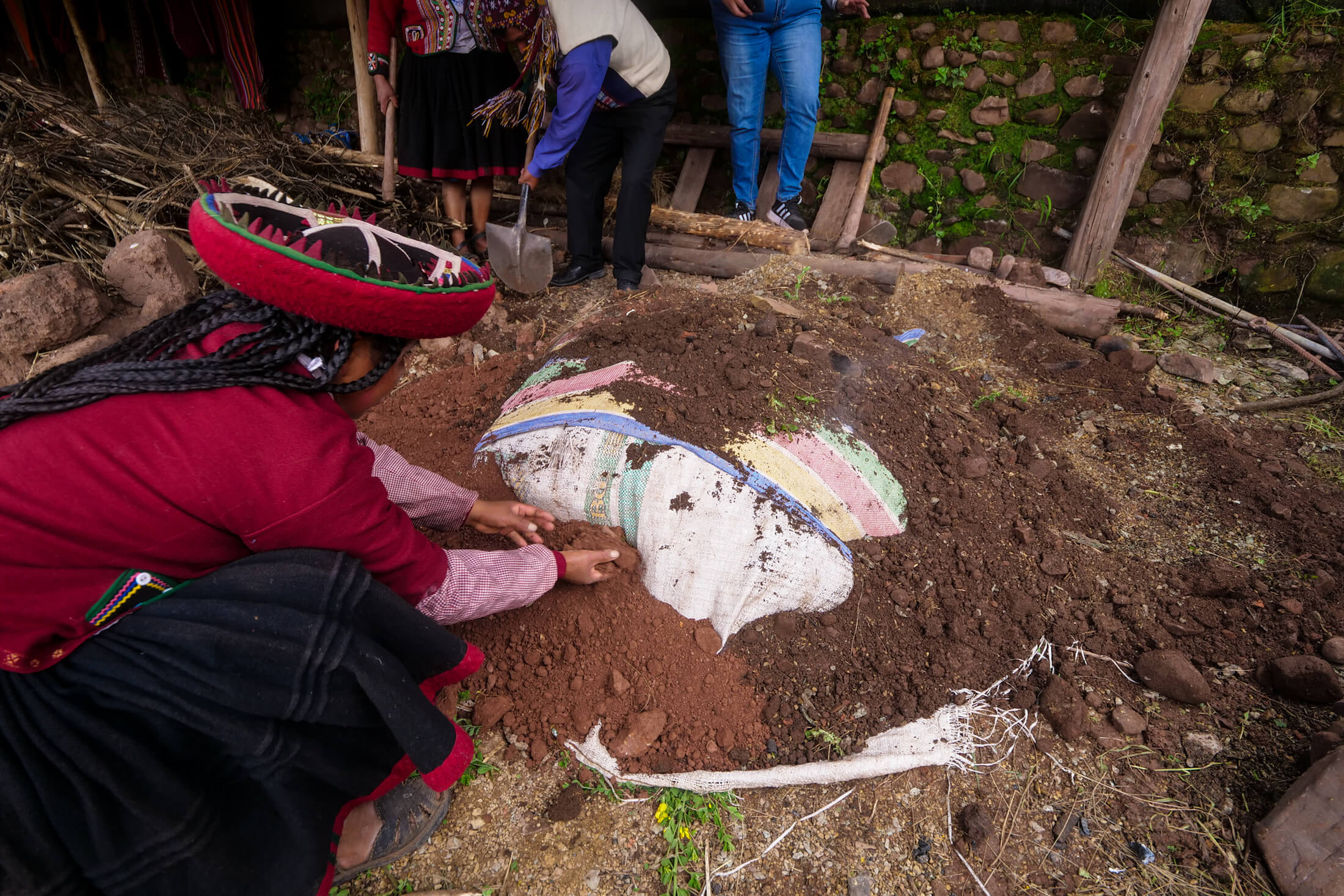 Religious tradition of Pachamanca is also important, temporarily returning the food to the ground from where it all comes