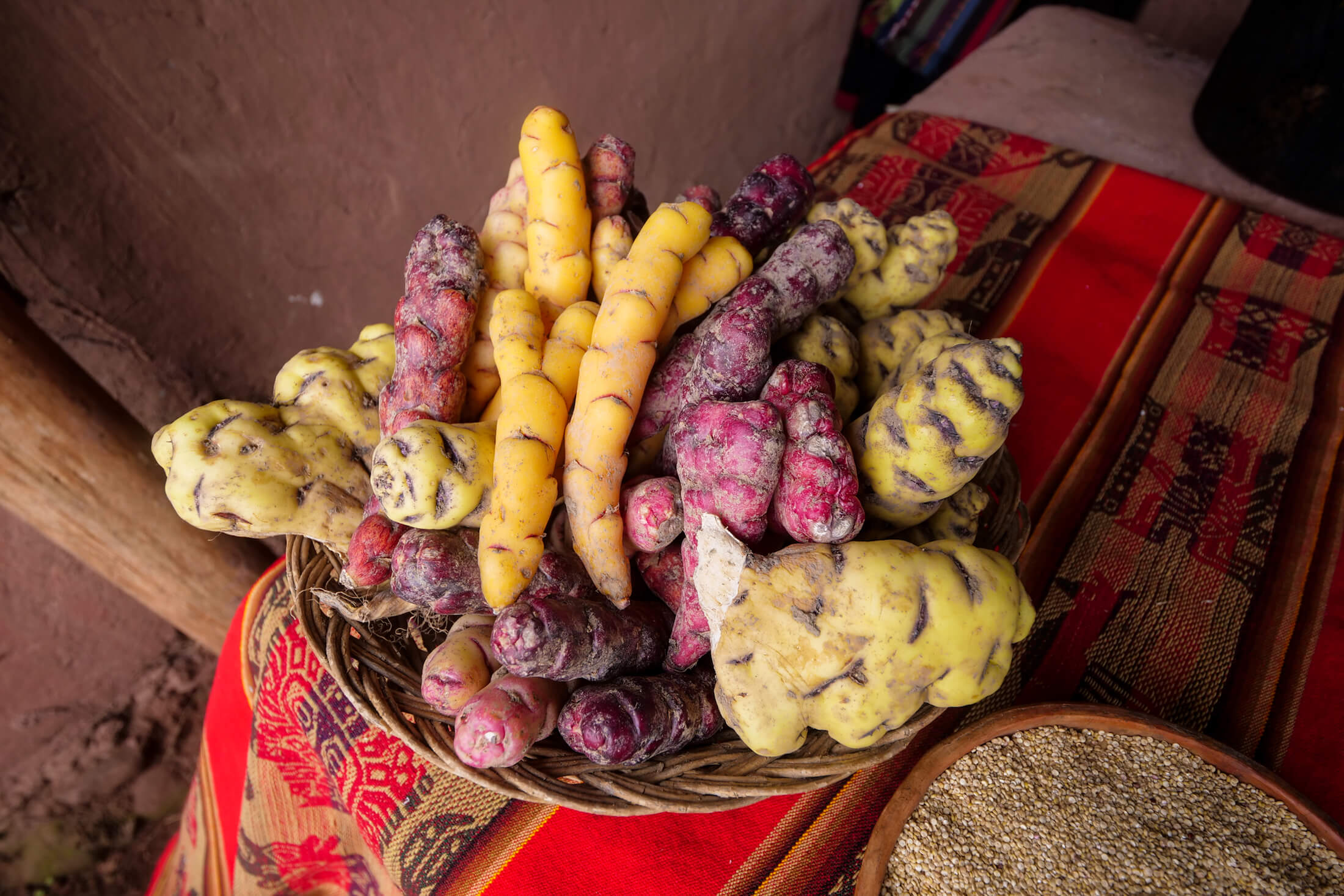 The potatoes, tubers, and roots of Peru will literally blow your mind