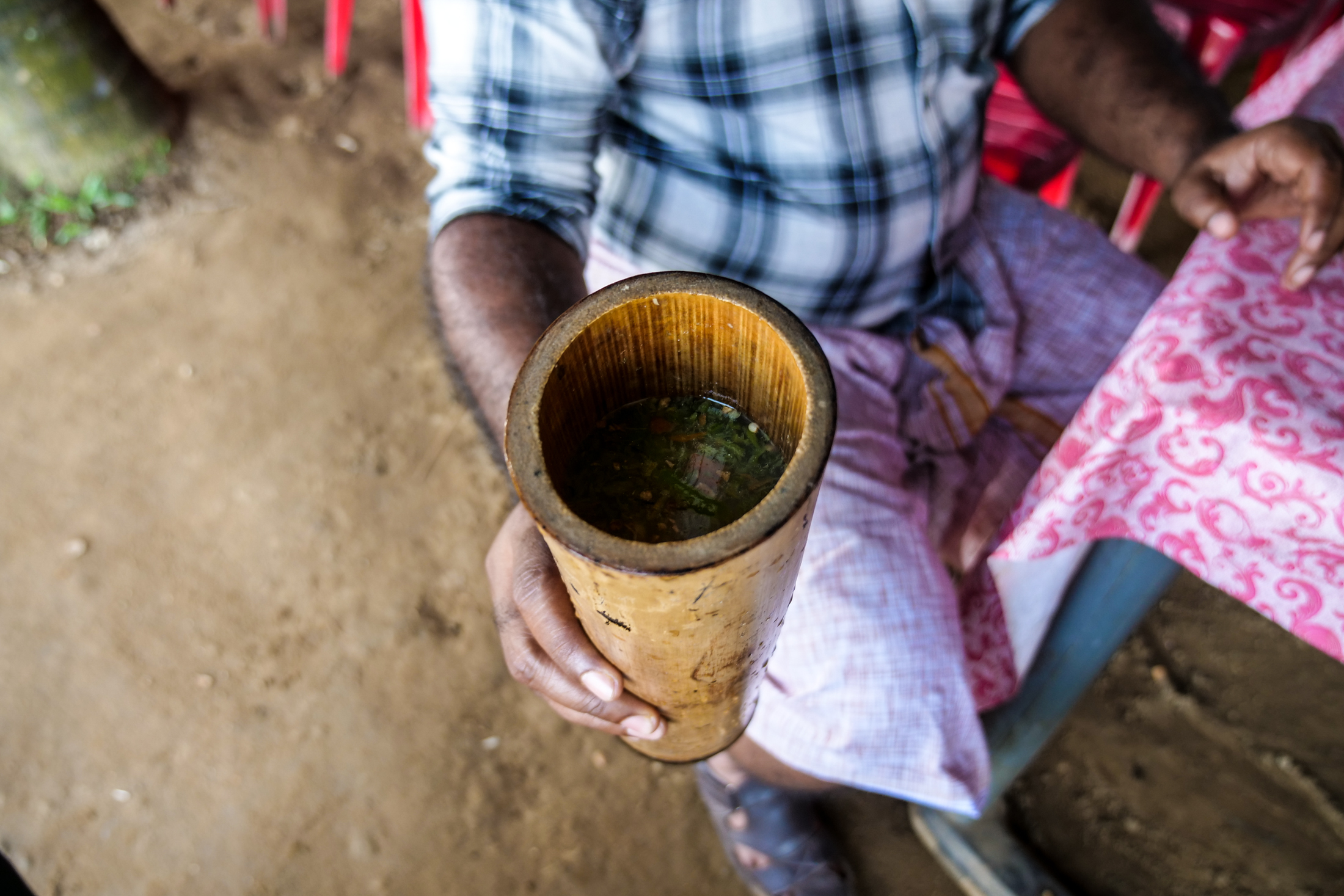 Its almost beyond description the amazing flavors that genius chefs of India are creating... try this coconut toddy, it may be worth the entire trip on its own