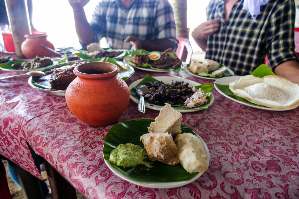 Toddy Shop Meal in Kerala, Alaphuzza is one of the best places to go ...